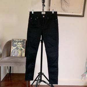 Acne black skinny jeans
